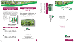 PROVEN NITROGEN PRODUCTION FOR IMPROVED YIELDS USE