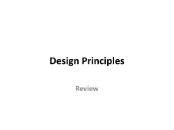 Design Principles