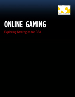 GSA &ndash; Online Gaming - Gaming Standards Association