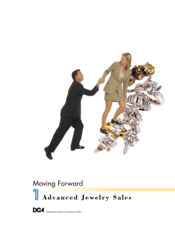 Advanced Jewelry Sales Moving Forward