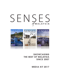 showcasing the best of malaysia since 2007