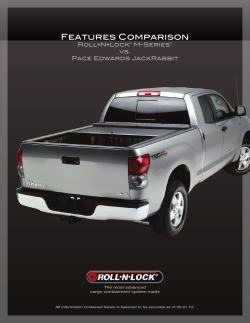 Features Comparison - Roll-N-Lock