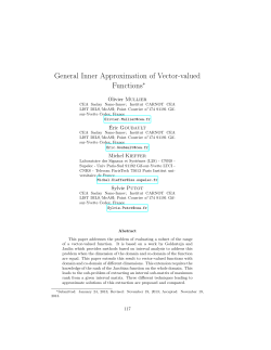 General Inner Approximation of Vector