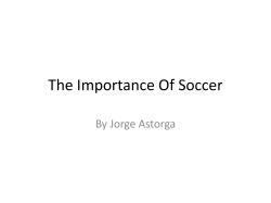 The Importance Of Soccer