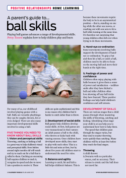ball skills - Nursery World