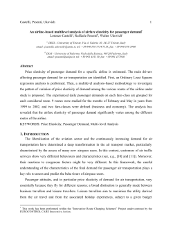 An airline-based multilevel analysis of airfare elasticity for