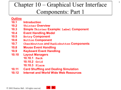 Chapter 4 &ndash; Control Structures Part 1