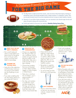 A "game plan"