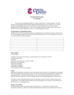 Parent Meeting Letter