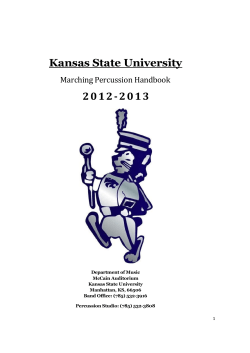Kansas State University 2012-2013