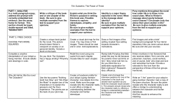 Novel Tic-Tac-Toe - Ms. Hoefer`s Totally Awesome Website