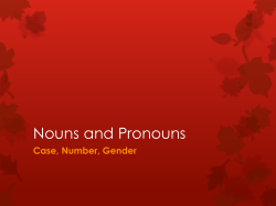 8 Types of Nouns