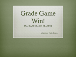 Grade Game Win! - KSDE Events Portal