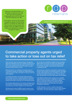 Commercial property agents urged to take action