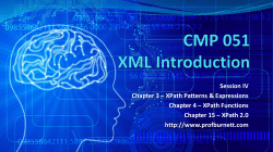 XPath 2.0 - ProfBurnett.com