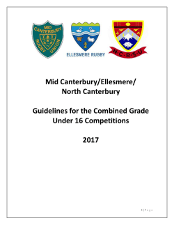Combined Rules Under 16 2017
