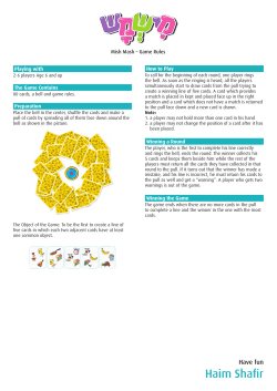 Mish Mash &ndash; Game Rules - sfile.f