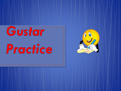 Gustar Practice