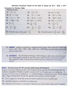 August 29 - September 2