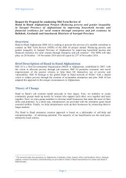 HiH Afghanistan