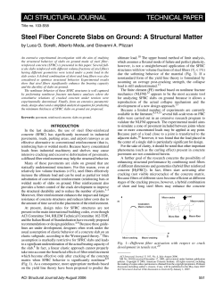 ACI STRUCTURAL JOURNAL TECHNICAL PAPER Steel Fiber