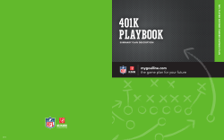 NFL Player Second Career Savings Plan