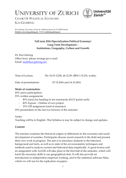 university of zurich