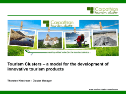 Tourism Cluster Romania - EUROLINK