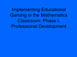 Power Point Presentation