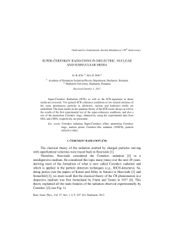 SUPER-ČERENKOV RADIATIONS IN DIELECTRIC, NUCLEAR