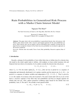 Preliminary data of the biodiversity in the area