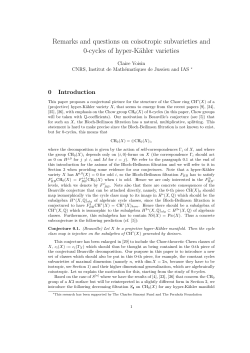 Remarks and questions on coisotropic subvarieties and 0 - IMJ-PRG