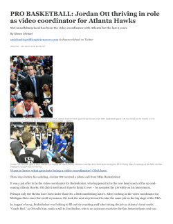 PRO BASKETBALL: Jordan Ott thriving in role as