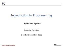 ppt - Chair of Software Engineering