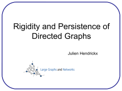 Invited Talk at NICTA