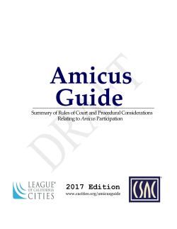 Amicus - League of California Cities