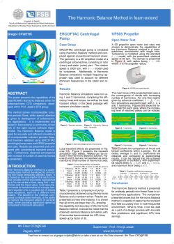 The Harmonic Balance Method in foam-extend
