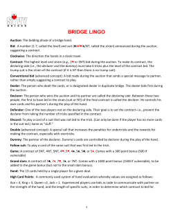 BRIDGE LINGO