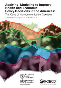 Applying Modeling to Improve Health and Economic