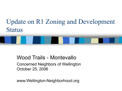 Oct 2006 - Concerned Neighbors of Wellington