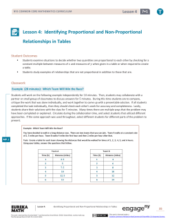 Grade 7 Mathematics Module 1, Topic A, Lesson 4