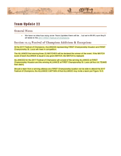 Team Update 22