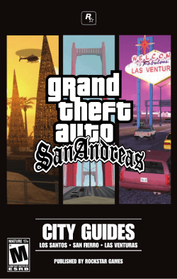 Grand Theft Auto - San Andreas Manual