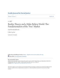 Reality, Theory, and a Make-Believe World: The Fundamentalism of