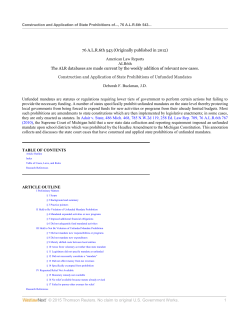 Construction and Application of State Prohibitions of..., 76 A.L.R.6th