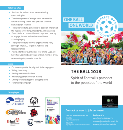 the ball 2018 one world one ball