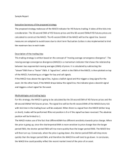 Sample Report Executive Summary of the proposed strategy The