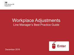 Line Manager Toolkit - Civil Service Learning