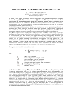 Sensitivities for free: CMA-ES based SENSItivity analysis