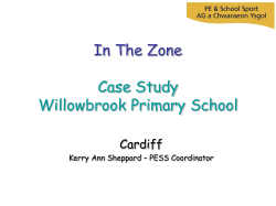 In The Zone Case Study Lansdowne Primary School